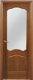 Durys su vitražiniu stiklu